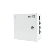 FUENTE DE ALIMENTACIÓN PROFESIONAL DE 24 VCA @ 8 AMPER, PARA 8 CÁMARAS, VOLTAJE DE ENTRADA : 96-264 VCA-Energía-EPCOM POWERLINE-Bsai Seguridad & Controles