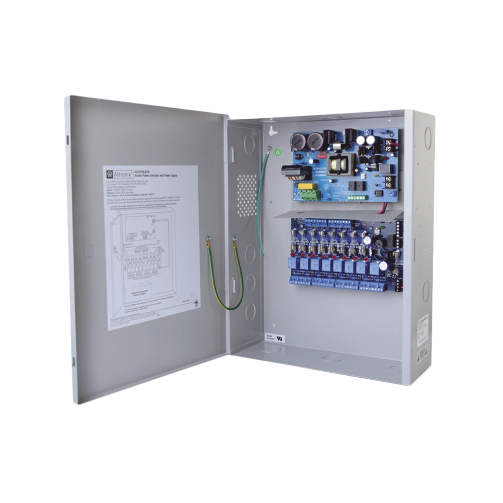 FUENTE DE PODER ALTRONIX DE 12 VCD @ 10 AMPER, PARA 8 CÁMARAS , CON CAPACIDAD DE RESPALDO; VOLTAJE DE ENTRADA : 115 VCA-Energía-ALTRONIX-Bsai Seguridad & Controles