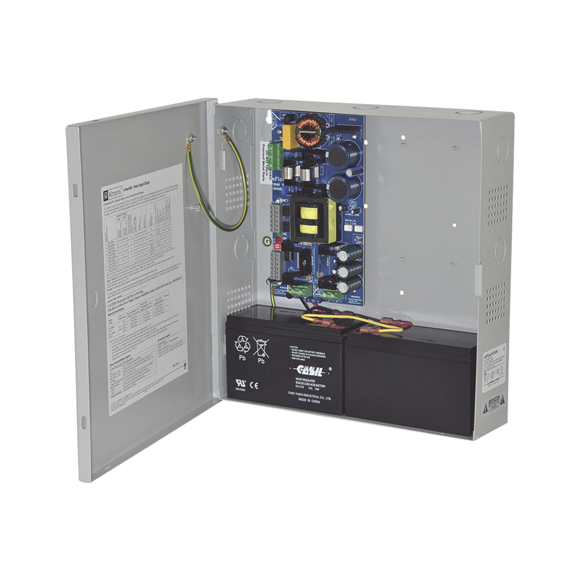 FUENTE DE PODER ALTRONIX DE 24 VCD @ 10 AMPER, DE 1 SALIDA, CON CAPACIDAD DE RESPALDO, VOLTAJE DE ENTRADA : 120 VCA-Fuentes de Alimentación-ALTRONIX-Bsai Seguridad & Controles