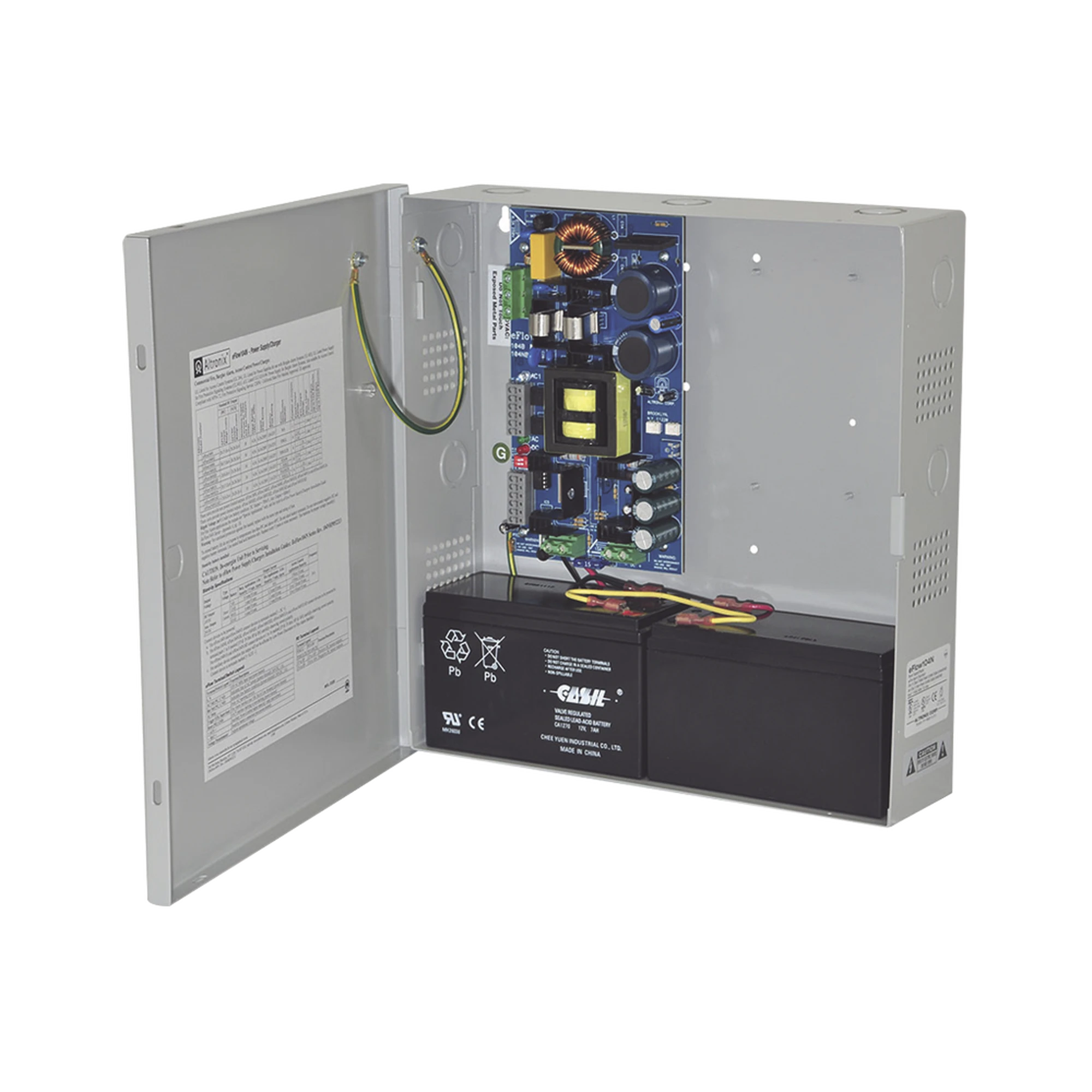 FUENTE DE PODER ALTRONIX DE 24 VCD @ 10 AMPER, DE 1 SALIDA, CON CAPACIDAD DE RESPALDO, VOLTAJE DE ENTRADA : 120 VCA-Fuentes de Alimentación-ALTRONIX-Bsai Seguridad & Controles