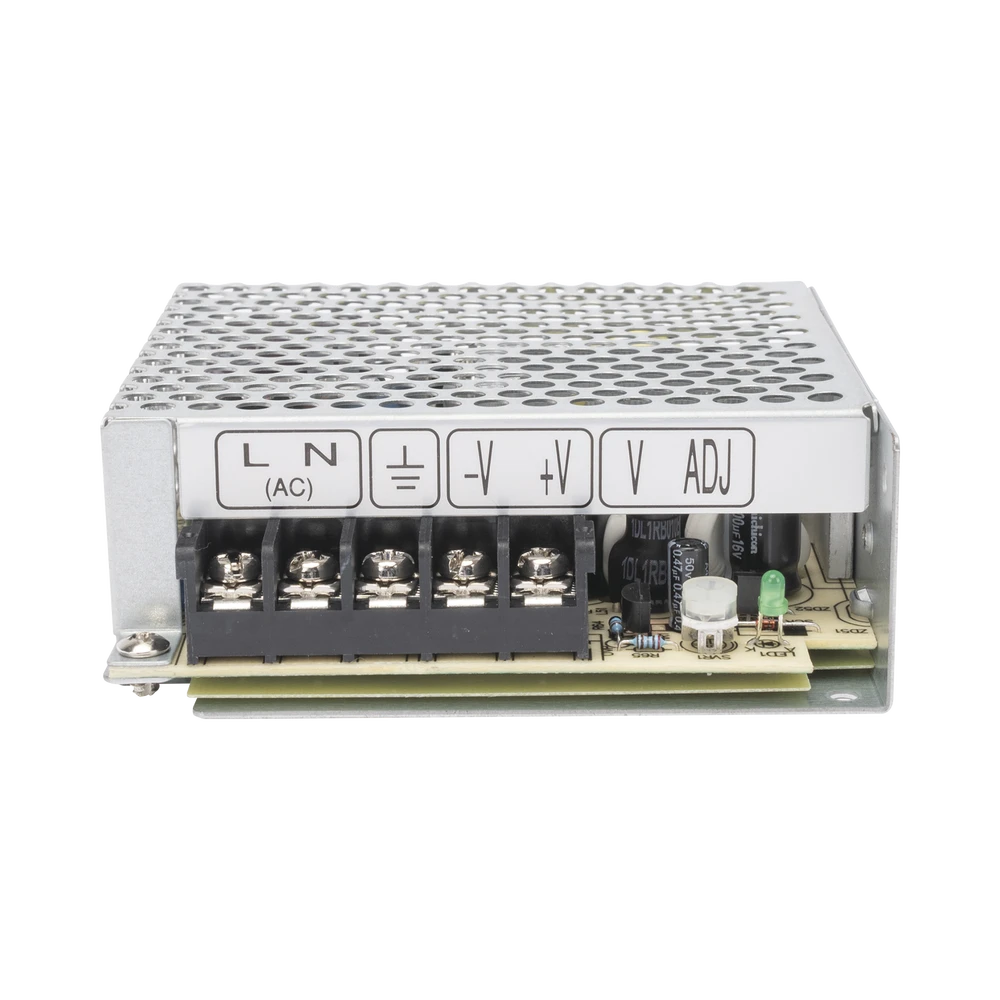 FUENTE DE PODER INDUSTRIAL CONMUTADA 50W DE POTENCIA, 12VCC, 4.2A-Fuentes de Alimentación-MEANWELL-Bsai Seguridad & Controles