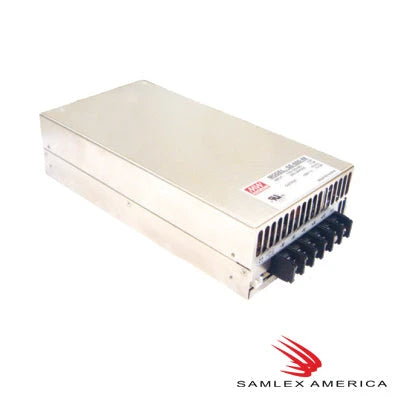 FUENTE DE PODER INDUSTRIAL CONMUTADA 600W DE POTENCIA, 12VCC, 50A-Fuentes de Alimentación-MEANWELL-SE-600-12-Bsai Seguridad & Controles