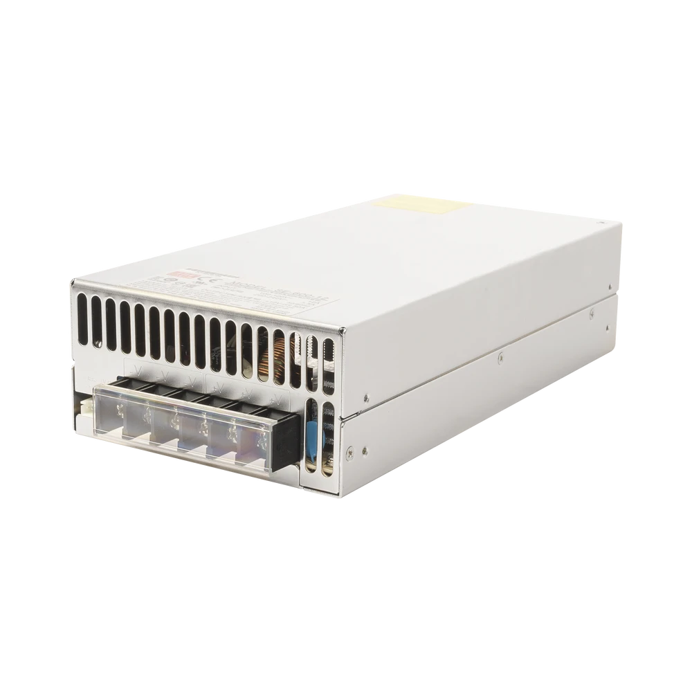 FUENTE DE PODER INDUSTRIAL CONMUTADA 600W DE POTENCIA, 24VCC, 25A-Fuentes de Alimentación-MEANWELL-Bsai Seguridad & Controles