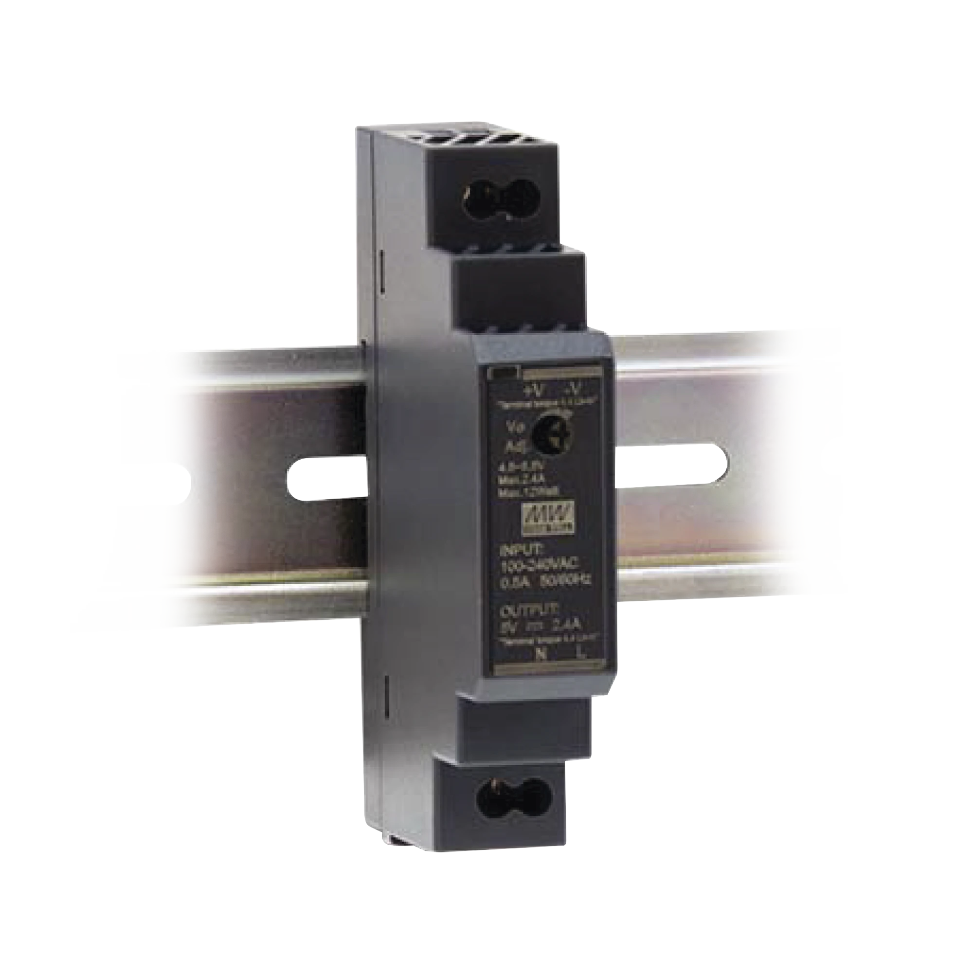 FUENTE DE PODER INDUSTRIAL ULTRA DELGADA RIEL DIN 12VCD, 15W-Fuentes de Alimentación-MEANWELL-Bsai Seguridad & Controles