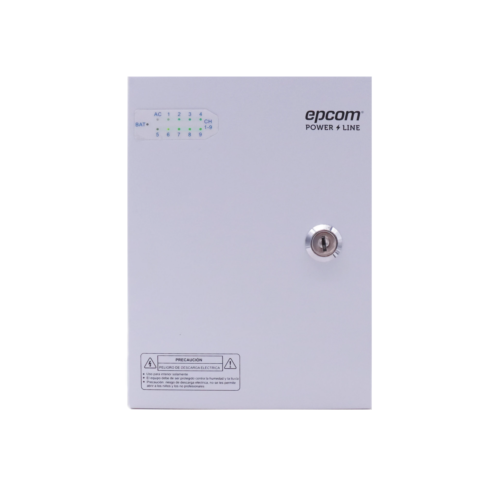 FUENTE DE PODER PROFESIONAL 11-15 V / 9 CANALES / 16 A / HASTA 1.8 AMPERES POR SALIDA / PROTECCIÓN CONTRA OV, OC, SC, / FILTRO DE RUIDO POR CANAL-Energía-EPCOM POWERLINE-Bsai Seguridad & Controles