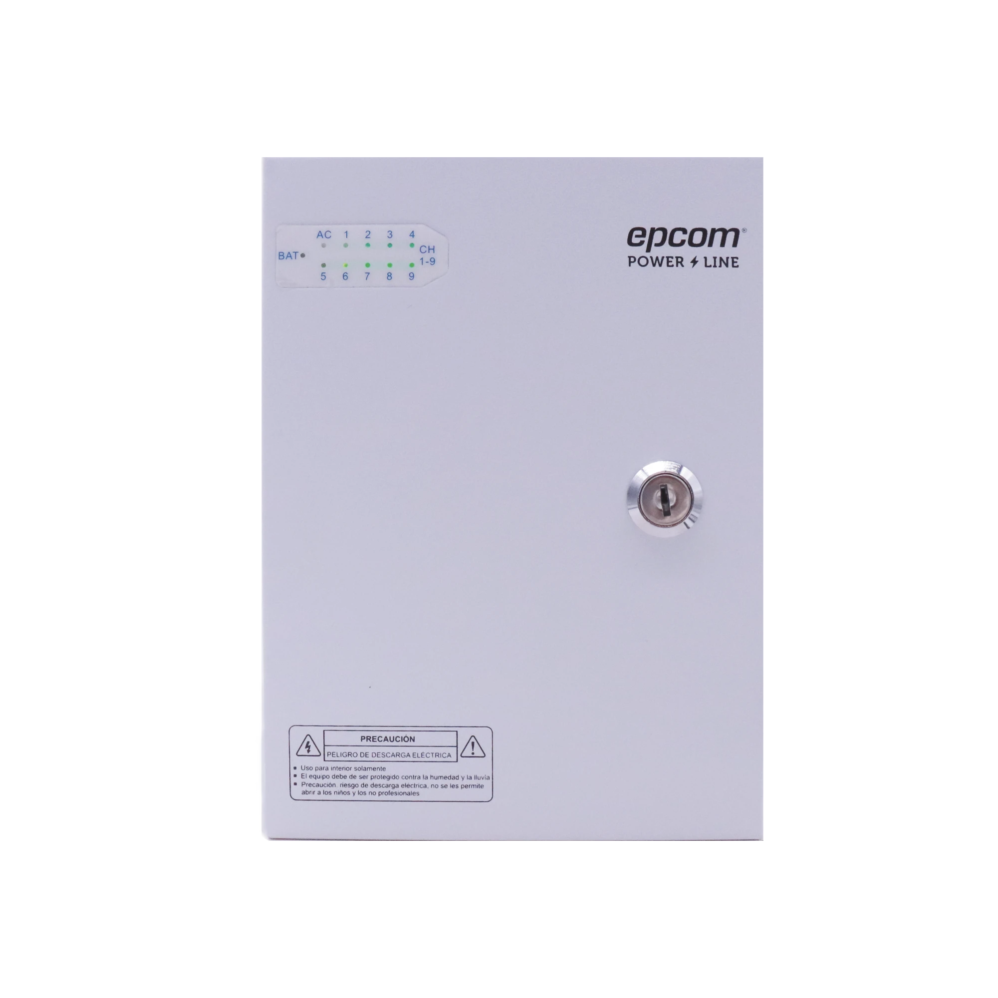 FUENTE DE PODER PROFESIONAL 11-15 V / 9 CANALES / 16 A / HASTA 1.8 AMPERES POR SALIDA / PROTECCIÓN CONTRA OV, OC, SC, / FILTRO DE RUIDO POR CANAL-Energía-EPCOM POWERLINE-Bsai Seguridad & Controles