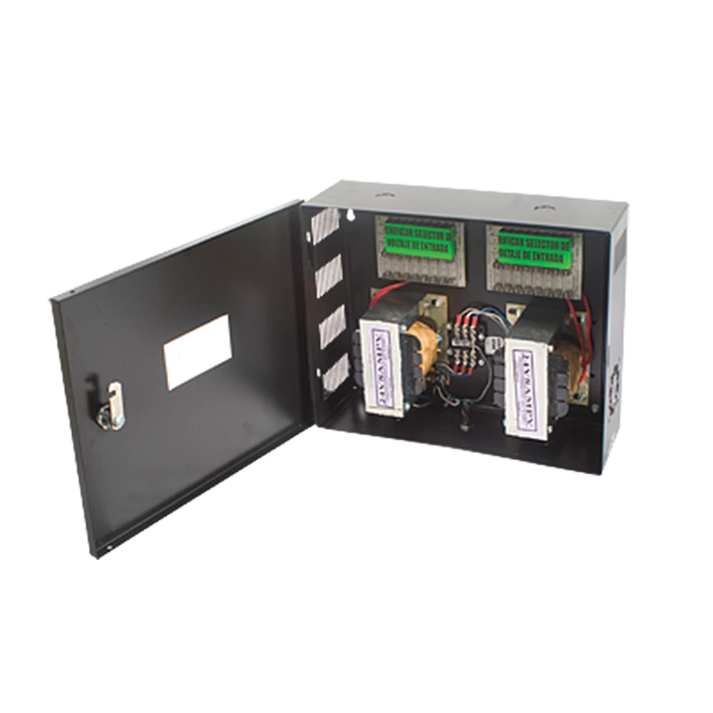 FUENTE DE PODER PROFESIONAL CCTV DE 24 VCA @16A, 16 CÁMARAS, VOLT. DE ENTRADA: 115, 127, 132 VCA (SELECCIONABLE)-Energía-EPCOM INDUSTRIAL-Bsai Seguridad & Controles