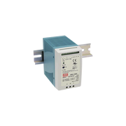 FUENTE DE PODER RIEL DIN 12V, 100W CON CARGADOR DE BATERÍA-Fuentes de Alimentación-MEANWELL-Bsai Seguridad & Controles