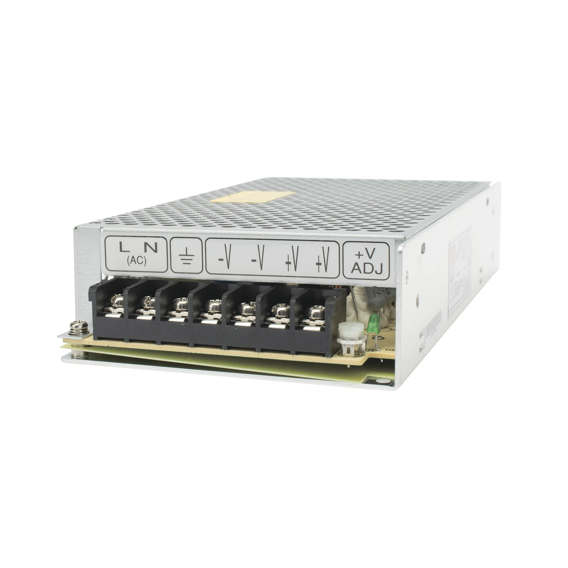 FUENTE INDUSTRIAL CONMUTADA 150W, 48VCD, 3.2A-Fuentes de Alimentación-MEANWELL-Bsai Seguridad & Controles