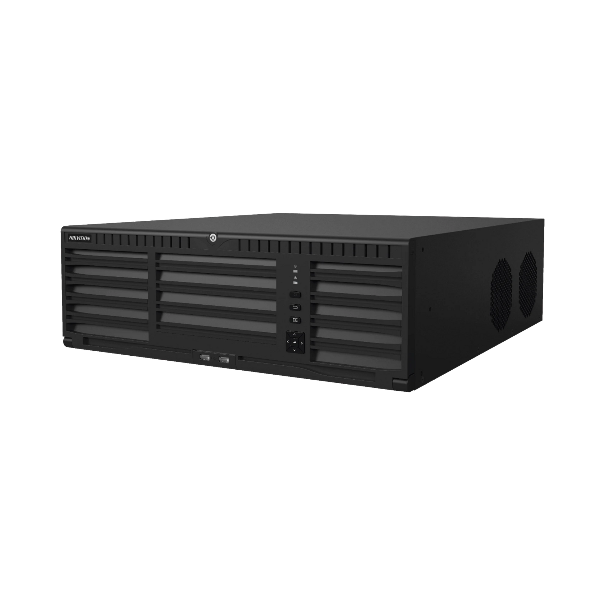 [DOBLE PODER DE DECODIFICACIÓN] NVR 32 MEGAPIXEL (8K) / 128 CANALES IP / 16 BAHIAS DE DISCO DURO / 2 PUERTOS DE RED / SOPORTA RAID / NVR DE ALTO DESEMPEÑO / FUENTE REDUNDANTE-Cámaras IP y NVRs-HIKVISION-Bsai Seguridad & Controles
