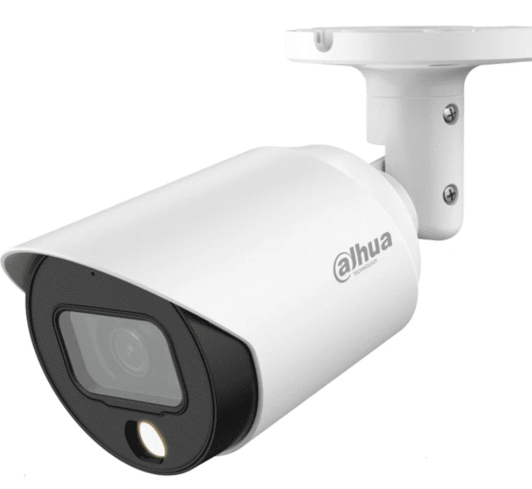 DAHUA HAC-HFW1509TN-LED - CAMARA BULLET FULL COLOR DE 5 MEGAPIXELES/ LENTE DE 2.8MM/ 112 GRADOS DE APERTURA/ LEDS PARA 20 METROS/ METALICA/ WDR DE 120 DB/ IP67/ #FULLCOLOR-Bullet-DAHUA-Bsai Seguridad & Controles
