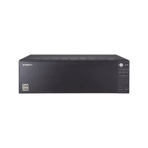 NVR DE 64 CANALES / SOPORTA GRABACIÓN HASTA 12MP / H.265 & WISESTREAM / CAPACIDAD DE PROCESAMIENTO 400MPBS / 4 PUERTOS DE RED / FUNCIÓN ARB Y FAILOVER-Cámaras IP-HANWHA TECHWIN WISENET-PRN-4011-Bsai Seguridad & Controles