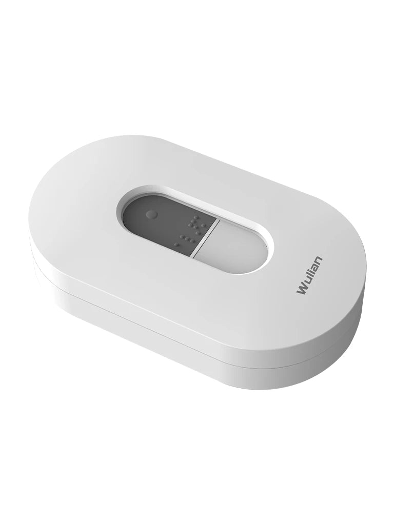 WULIAN DOORBELLBUT- BOTÓN DE TIMBRE PARA PUERTA CONEXIÓN ZIGBEE/ FUNCIONA COMO BOTÓN DE EMERGENCIA, TIMBRE, PUEDE ASIGNARSE PARA CREACIÓN Y CONTROL DE ESCENA EN APLICACIÓN DESDE SMARTPHONE-Controles-WULIAN-Bsai Seguridad & Controles