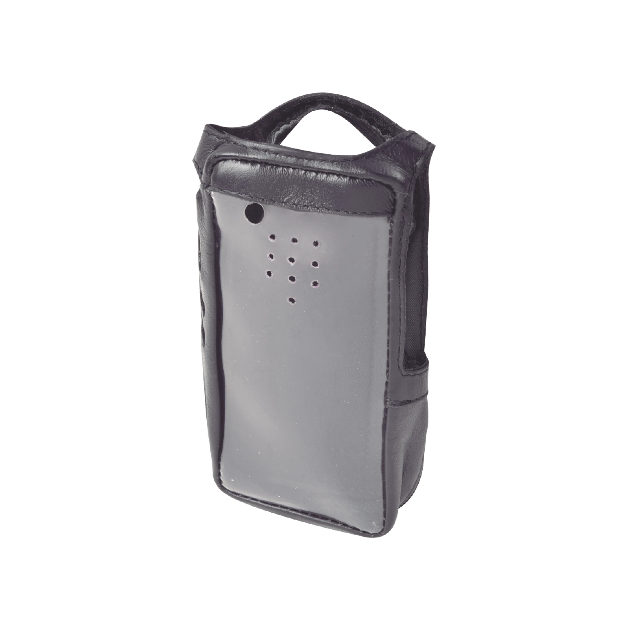 FUNDA DE PIEL REFORZADA, CON FRENTE TRANSPARENTE PARA SERIES NX-1000.-Accesorios para KENWOOD-SYSCOM-Bsai Seguridad & Controles