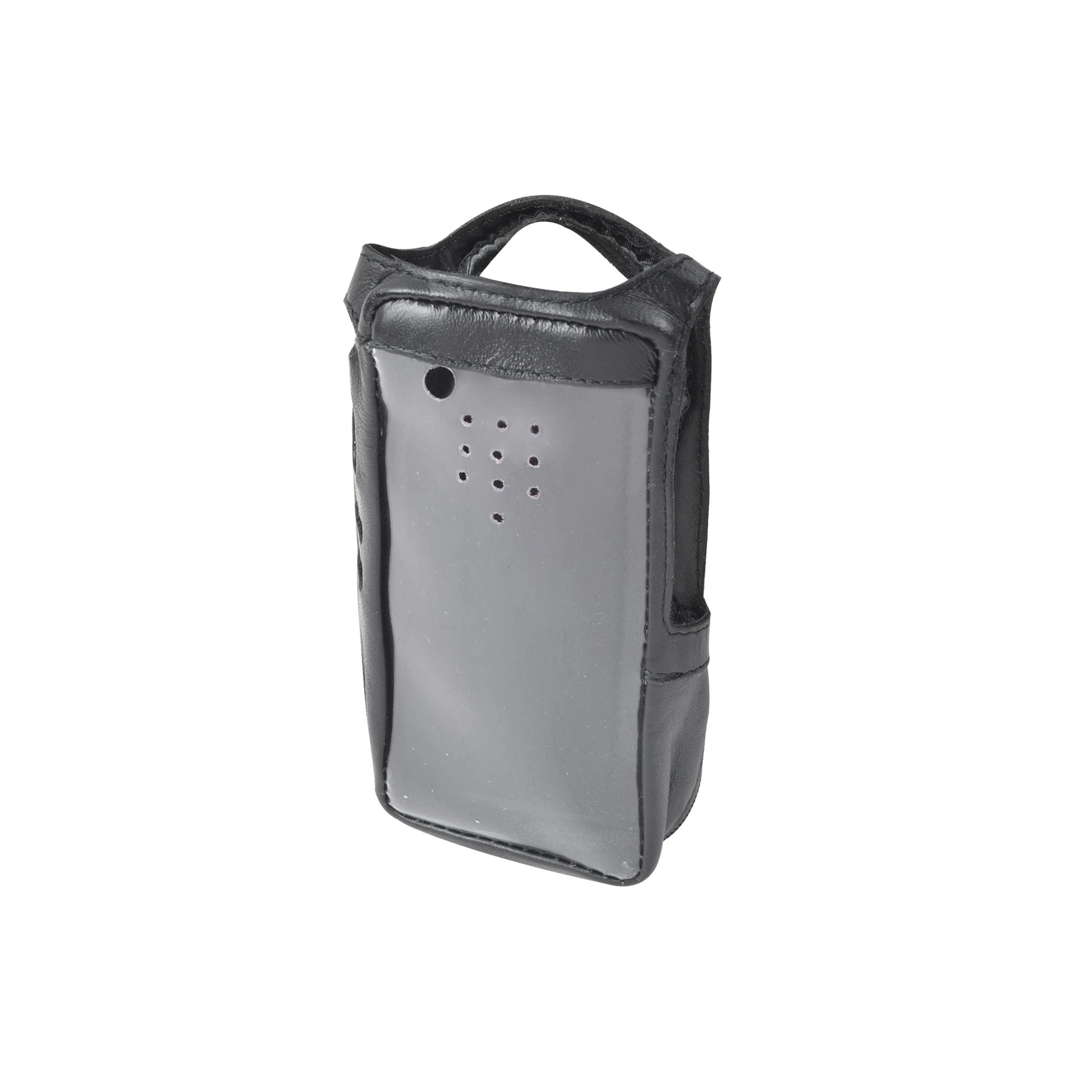 FUNDA DE PIEL REFORZADA, CON FRENTE TRANSPARENTE PARA SERIES NX-3000.-Accesorios para KENWOOD-SYSCOM-Bsai Seguridad & Controles