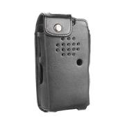 FUNDA REFORZADA DE PIEL PARA RADIOS TE-390.-Accesorios para KENWOOD-SYSCOM-Bsai Seguridad & Controles