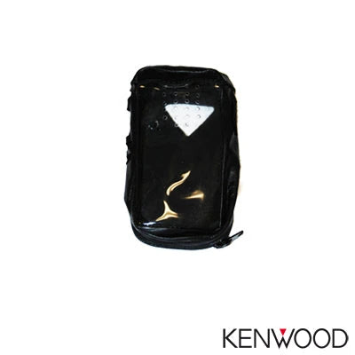 FUNDA REFORZADA DE PIEL, VISOR FRONTAL TRANSPARENTE PARA TK-2160, TK-3160, TK-2360, TK-3360, NX-420K3.-Accesorios para KENWOOD-SYSCOM-Bsai Seguridad & Controles