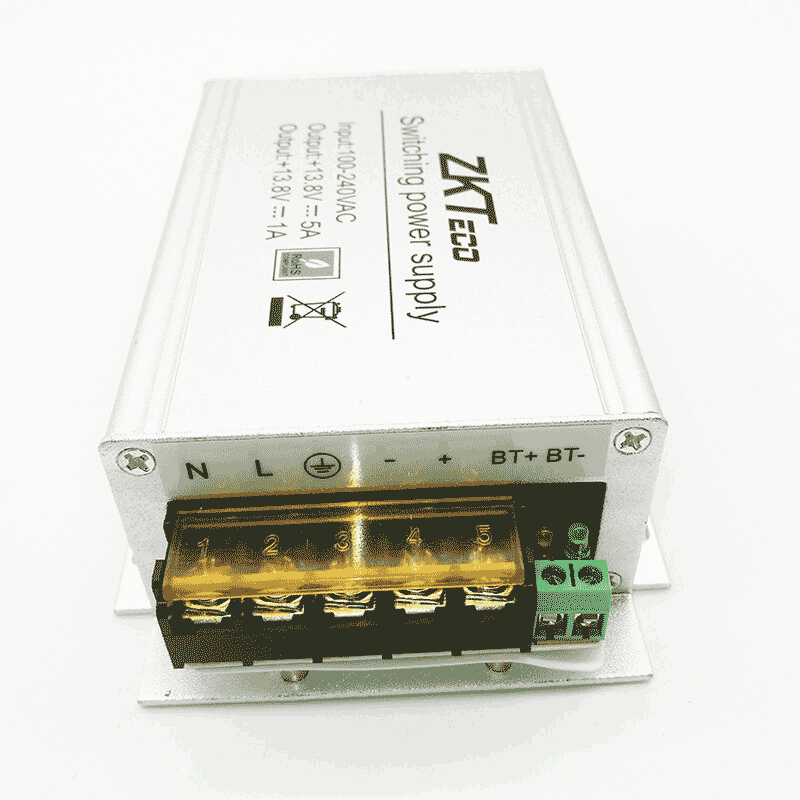 ZKTECO TPM005B - FUENTE DE PODER PARA GABINETE ZKTECO / 110V DE ENTRADA / 12V DE SALIDA / COMPATIBLE CON PANELES INBIO-Paneles de Control-ZKTECO-Bsai Seguridad & Controles