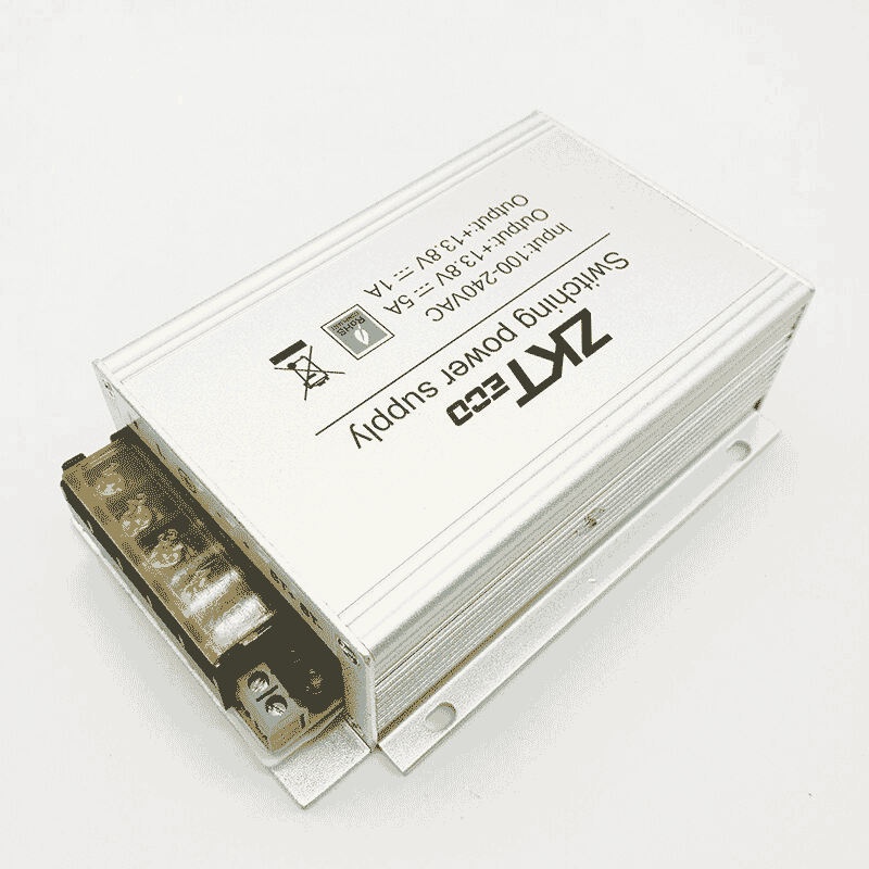 ZKTECO TPM005B - FUENTE DE PODER PARA GABINETE ZKTECO / 110V DE ENTRADA / 12V DE SALIDA / COMPATIBLE CON PANELES INBIO-Paneles de Control-ZKTECO-Bsai Seguridad & Controles