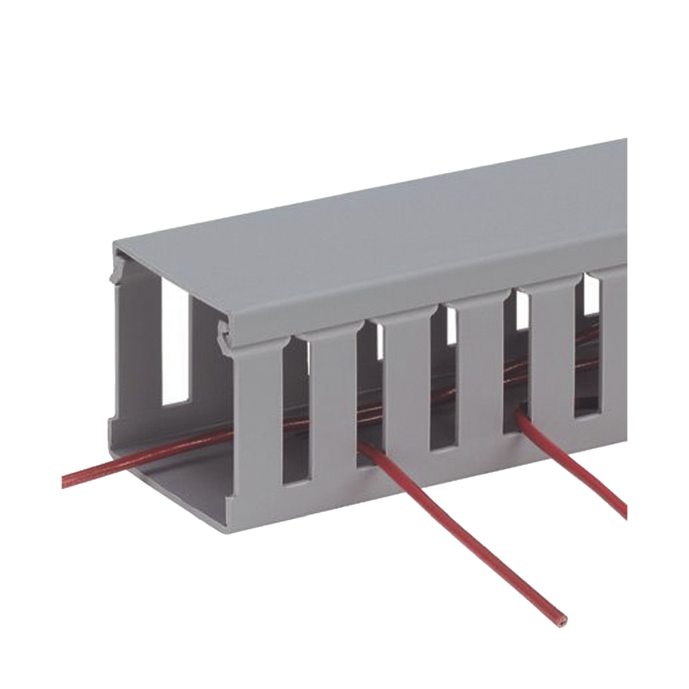 CANALETA RANURADA 3X3IN 6FT COLOR GRIS-Canalización-PANDUIT-Bsai Seguridad & Controles