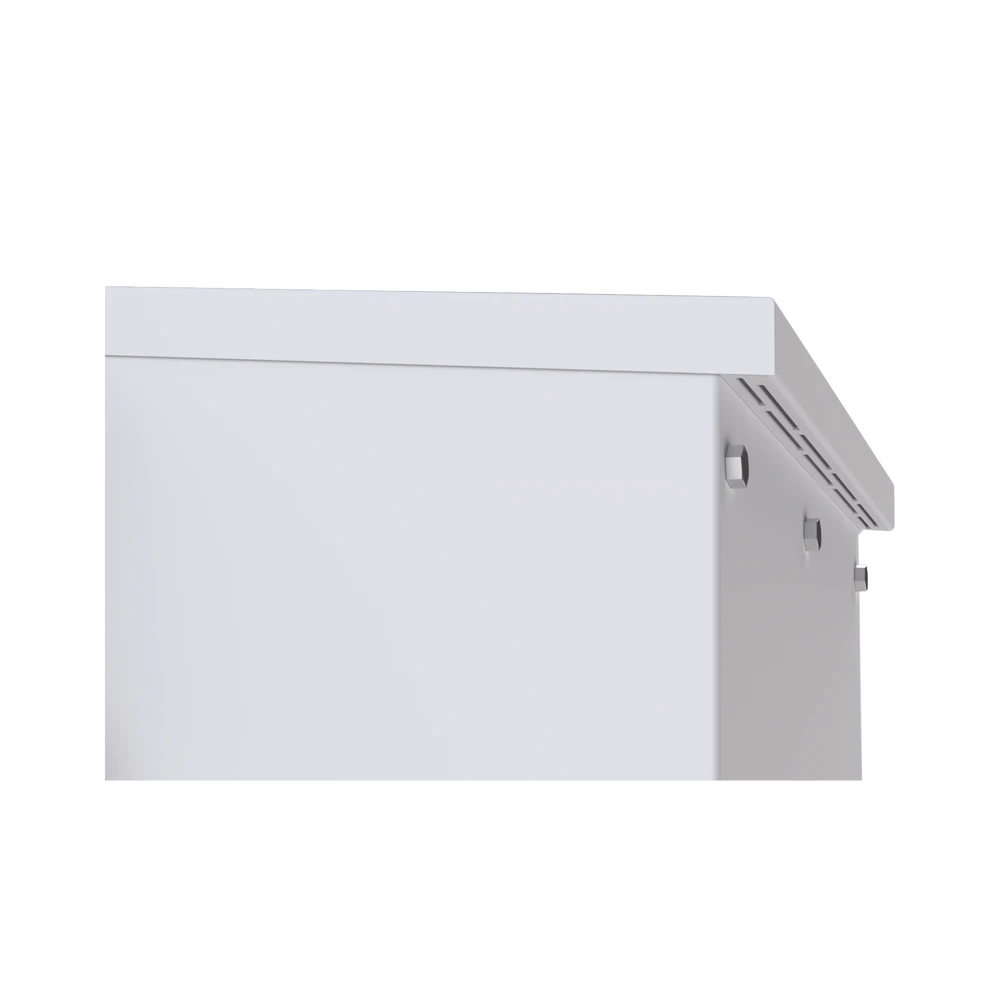 GABINETE ACERO GALV. PARA 2 BATERÍAS PL110D12 (400 X 730 X 300MM). PUERTA VENTILADA. ACC. PARA PISO O POSTE NO INCLUIDOS.-Gabinetes y Carcasas-EPCOM INDUSTRIAL-Bsai Seguridad & Controles