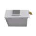 GABINETE ACERO GALV. PARA 2 BATERÍAS PL110D12 (400 X 730 X 300MM). PUERTA VENTILADA. ACC. PARA PISO O POSTE NO INCLUIDOS.-Gabinetes y Carcasas-EPCOM INDUSTRIAL-Bsai Seguridad & Controles