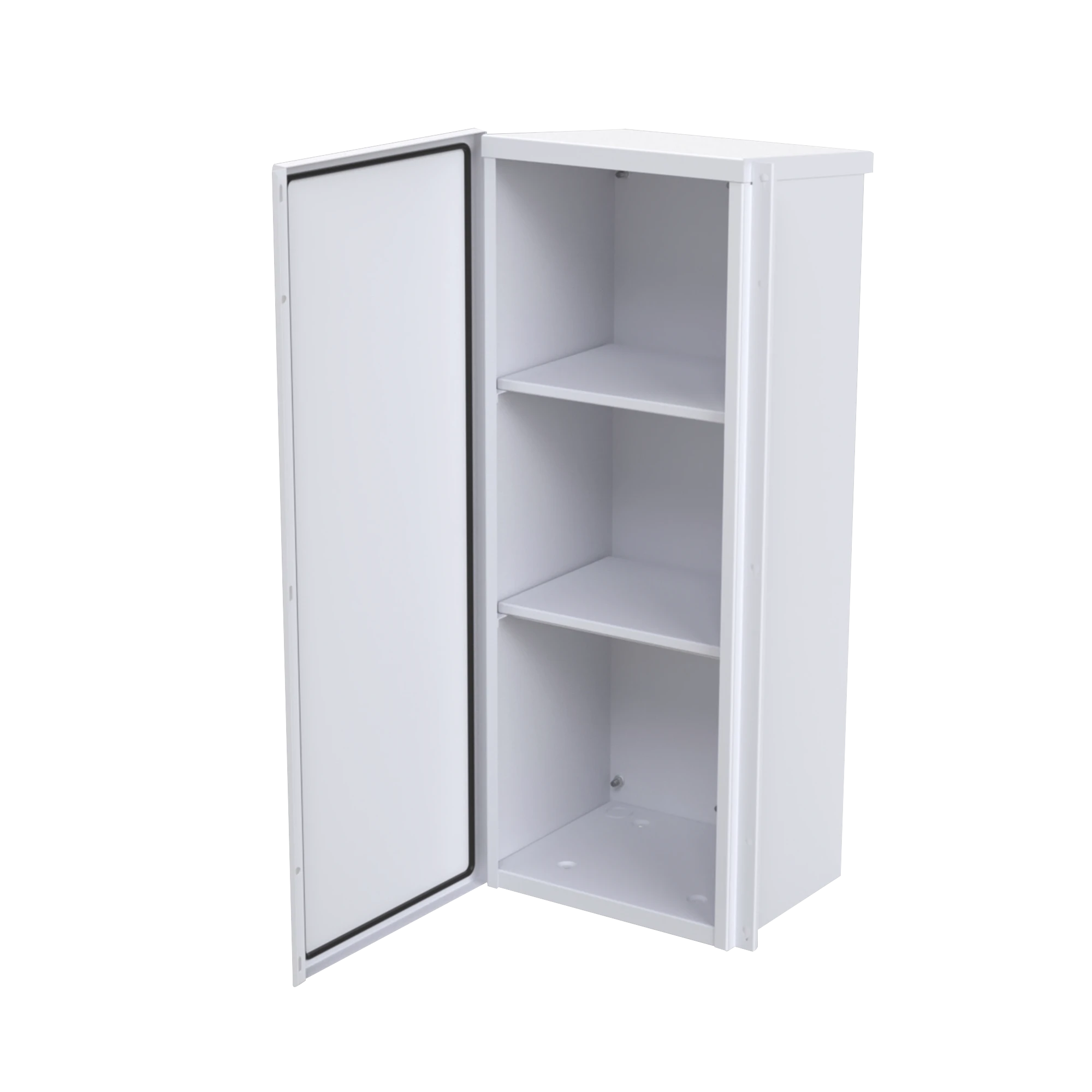 GABINETE ACERO GALV. PARA 3 BAT. PL110D12. PUERTA SIN VENTILACIÓN. ACC. DE PISO O POSTE NO INCLUIDOS (400 X 1060 X 300MM).-Gabinetes y Carcasas-EPCOM INDUSTRIAL-Bsai Seguridad & Controles