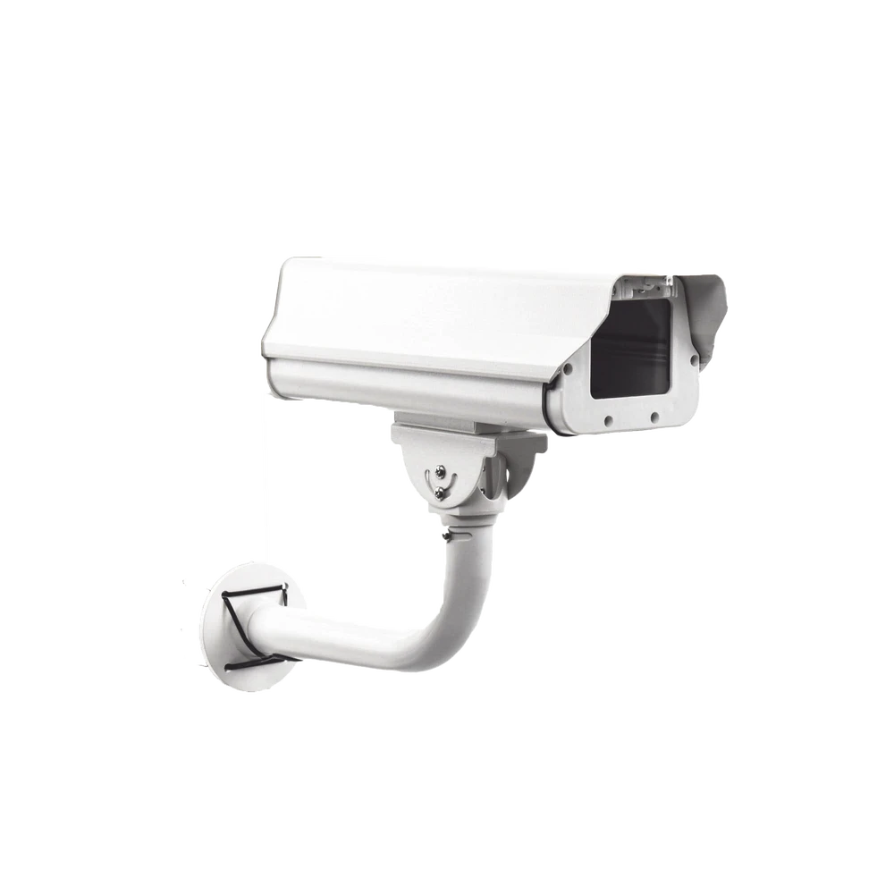 GABINETE ANTIVANDÁLICO IP66 INCLUYE CALEFACTOR/VENTILADOR CON BRAZO DE ACERO-Accesorios Videovigilancia-SYSCOM VIDEO-Bsai Seguridad & Controles
