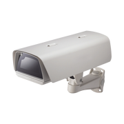 GABINETE CON BRAZO PARA CÁMARA TIPO CAJA CON CALEFACTOR Y VENTILADOR 24VCA-Accesorios Videovigilancia-HANWHA TECHWIN WISENET-Bsai Seguridad & Controles