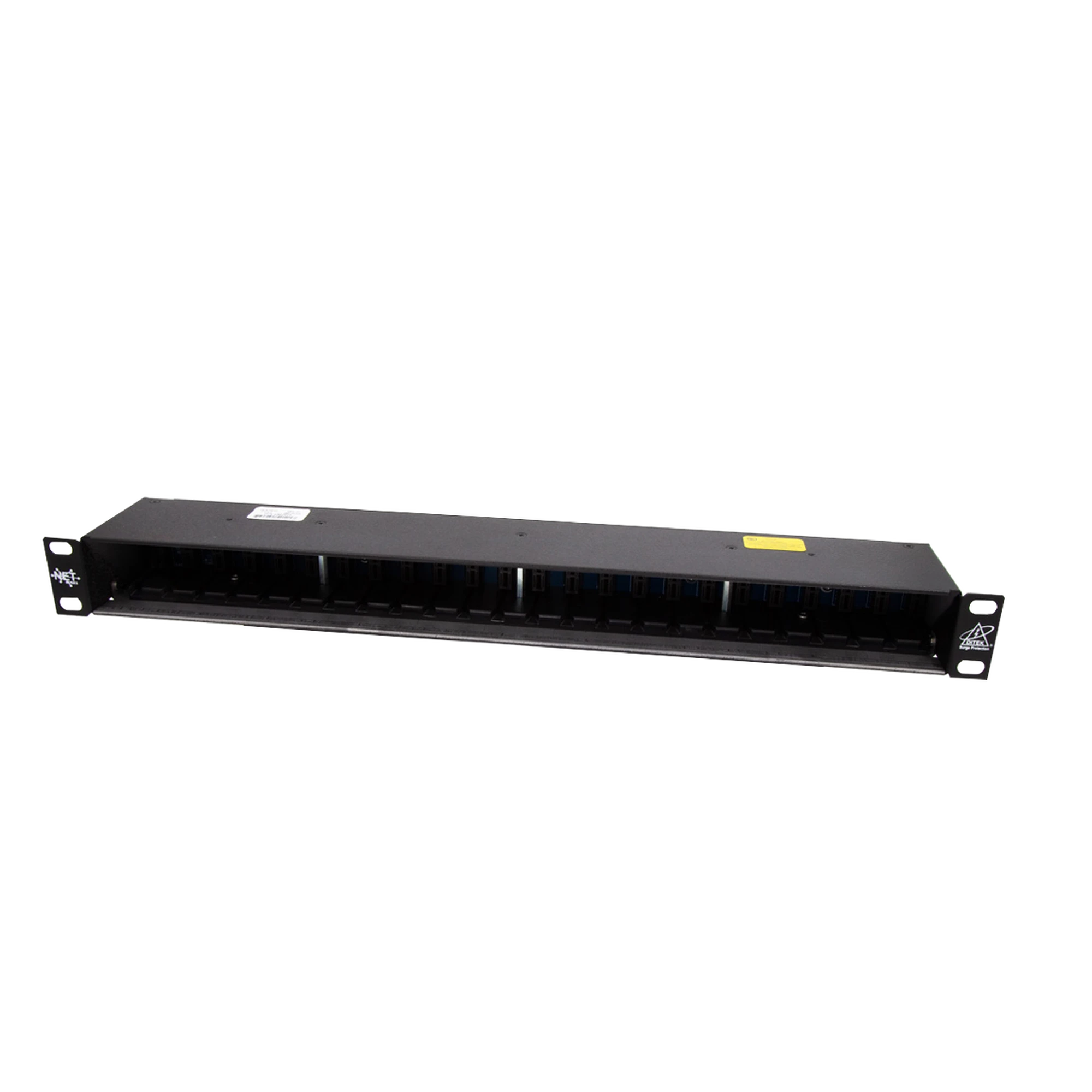 GABINETE DE 24 CANALES PARA MONTAJE EN RACK, COMPATIBLE CON EL MÓDULO DE PROTECCIÓN DTK-NETMS-Protección Contra Descargas-DITEK-Bsai Seguridad & Controles