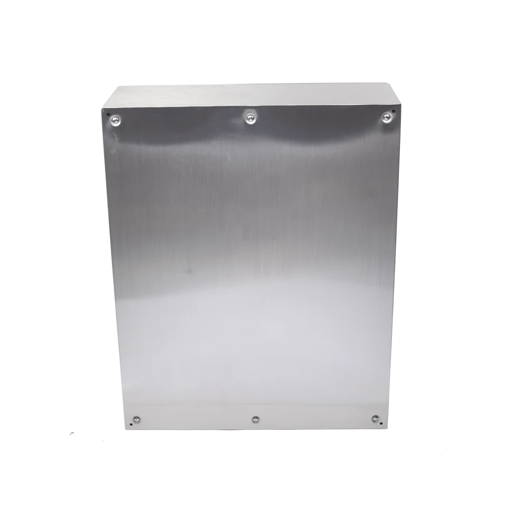 GABINETE DE ACERO INOXIDABLE IP66 USO EN INTEMPERIE (800 X 1000 X 300 MM) CON PLACA INTERNA GALVANIZADA.-Gabinetes para Exterior-PRECISION-Bsai Seguridad & Controles