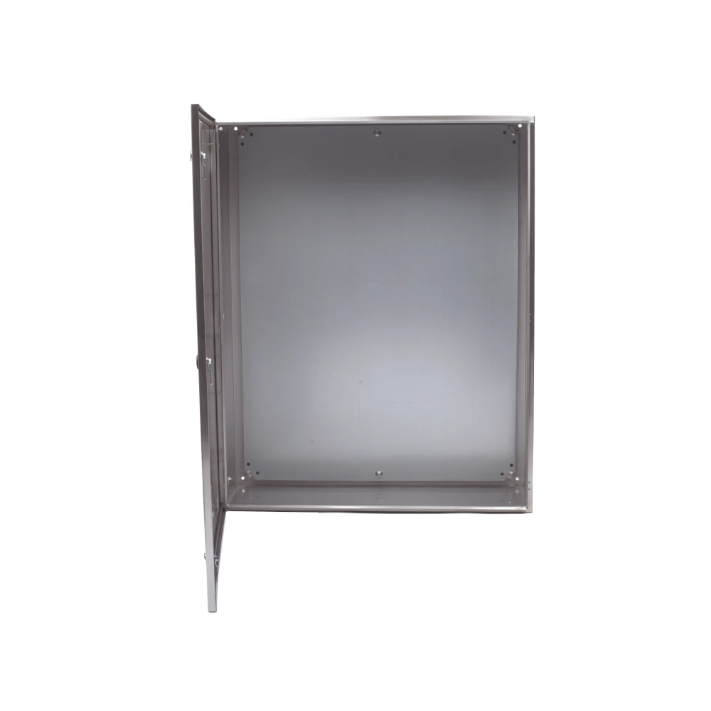 GABINETE DE ACERO INOXIDABLE IP66 USO EN INTEMPERIE (800 X 1000 X 300 MM) CON PLACA INTERNA GALVANIZADA.-Gabinetes para Exterior-PRECISION-Bsai Seguridad & Controles