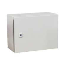 GABINETE DE ACERO IP66 USO EN INTEMPERIE (400 X 300 X 300 MM) CON PLACA TRASERA INTERIOR METÁLICA Y COMPUERTA INFERIOR ATORNILLABLE (INCLUYE CHAPA Y LLAVE T). IDEAL PARA CENTROS DE CARGA Y TABLEROS DE CONTROL.-Racks y Gabinetes-PRECISION-PST-4030-30A-Bsai Seguridad & Controles