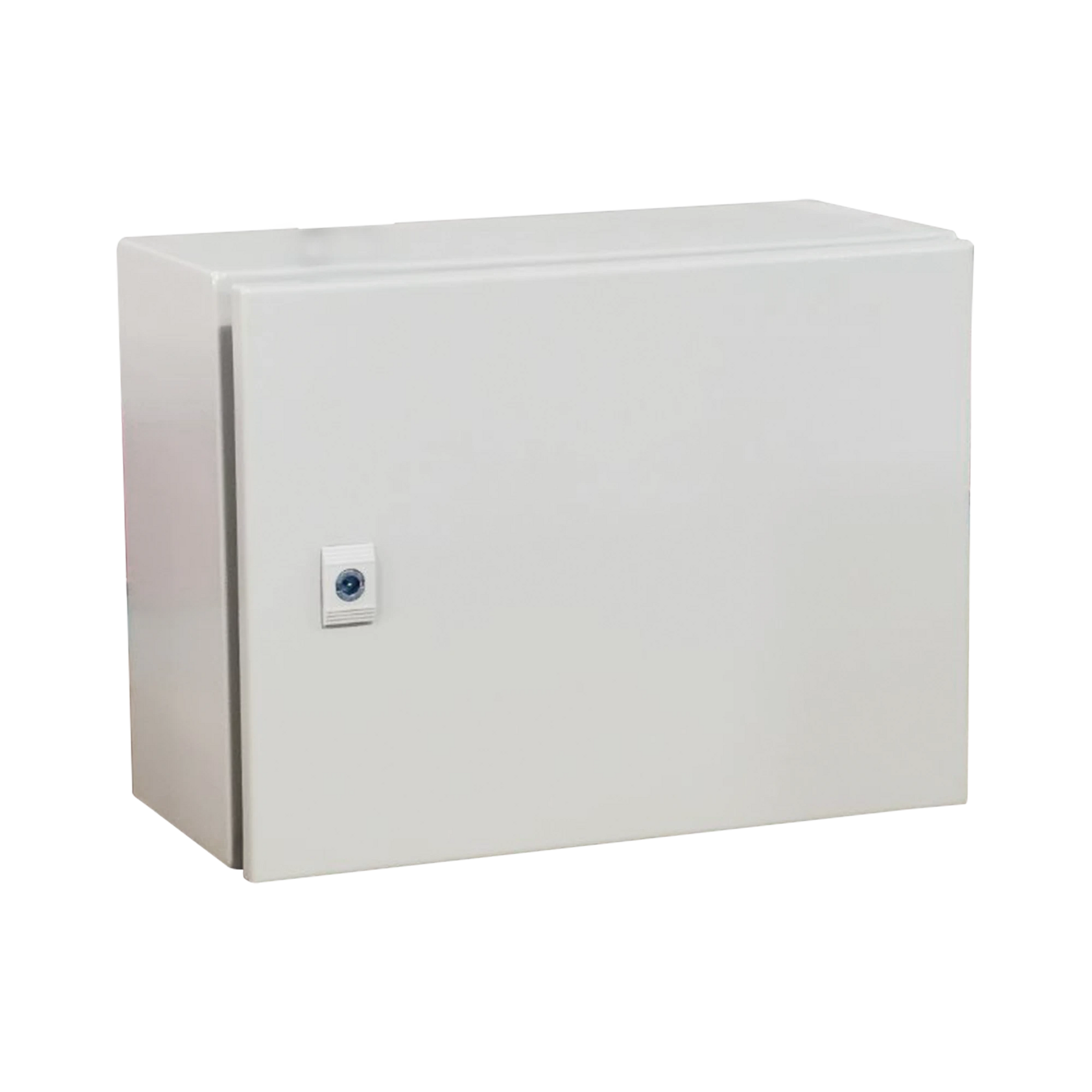 GABINETE DE ACERO IP66 USO EN INTEMPERIE (500 X 300 X 300 MM) CON PLACA TRASERA INTERIOR METÁLICA Y COMPUERTA INFERIOR ATORNILLABLE (INCLUYE CHAPA Y LLAVE T). IDEAL PARA CENTROS DE CARGA Y TABLEROS DE CONTROL-Racks y Gabinetes-PRECISION-PST-5030-30A-Bsai Seguridad & Controles
