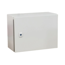 GABINETE DE ACERO IP66 USO EN INTEMPERIE (500 X 300 X 300 MM) CON PLACA TRASERA INTERIOR METÁLICA Y COMPUERTA INFERIOR ATORNILLABLE (INCLUYE CHAPA Y LLAVE T). IDEAL PARA CENTROS DE CARGA Y TABLEROS DE CONTROL-Racks y Gabinetes-PRECISION-PST-5030-30A-Bsai Seguridad & Controles