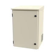 GABINETE DE EXTERIOR CON RACK DE 19 DE 16U CON VENTILADORES Y TERMOSTATO (MONTAJE A POSTE O TORRE SE VENDE POR SEPARADO).-Racks y Gabinetes-LINKEDPRO BY EPCOM-Bsai Seguridad & Controles