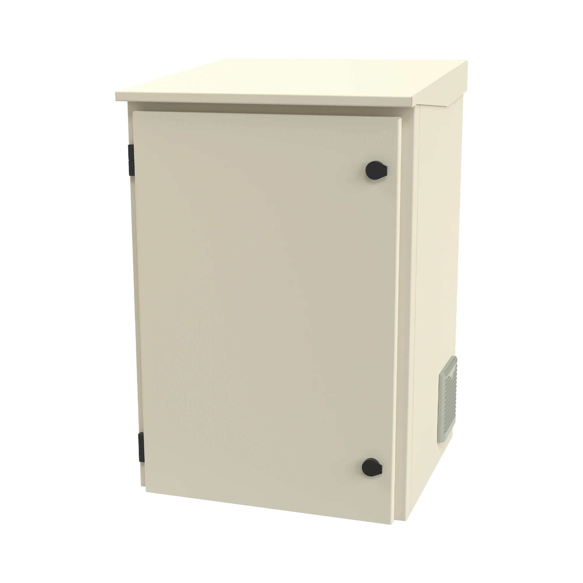 GABINETE DE EXTERIOR CON RACK DE 19 DE 16U CON VENTILADORES Y TERMOSTATO (MONTAJE A POSTE O TORRE SE VENDE POR SEPARADO).-Racks y Gabinetes-LINKEDPRO BY EPCOM-Bsai Seguridad & Controles