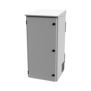 GABINETE DE EXTERIOR CON RACK DE 19 DE 24U CON VENTILADORES Y TERMOSTATO (MONTAJE A POSTE O TORRE SE VENDE POR SEPARADO).-Racks y Gabinetes-LINKEDPRO BY EPCOM-Bsai Seguridad & Controles