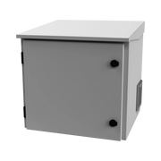 GABINETE DE EXTERIOR CON RACK DE 19 DE 9UR CON VENTILADORES Y TERMOSTATO (MONTAJE A POSTE O TORRE SE VENDE POR SEPARADO).-Racks y Gabinetes-LINKEDPRO BY EPCOM-Bsai Seguridad & Controles