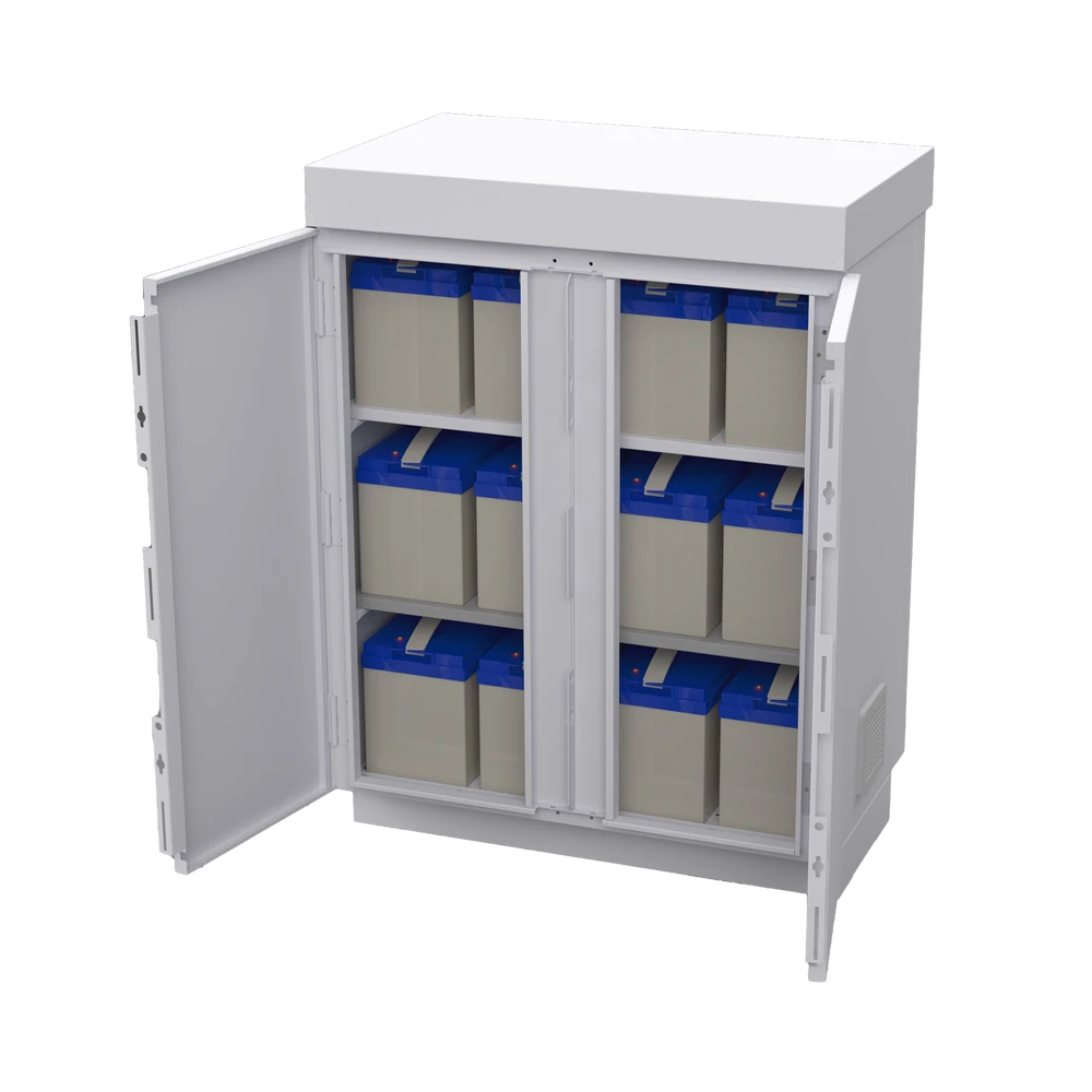 GABINETE DE LÁMINA GALVANIZADA PARA BATERÍAS (HASTA 12 BATERÍAS PL110D12) Y EQUIPO DE COMUNICACIÓN.-Gabinetes y Carcasas-EPCOM INDUSTRIAL-Bsai Seguridad & Controles