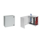 GABINETE DE MONTAJE EN PARED L-BOX, 610 X 610 X 313 MM, DE ACERO, 6 UR, COLOR GRIS-Racks y Gabinetes-HOFFMAN-Bsai Seguridad & Controles