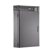 GABINETE DE MONTAJE EN PARED TRUEEDGE?, CON 3 UR PARA EQUIPO ACTIVO Y 3 UR PARA PANELES DE PARCHEO, FABRICADO EN ACERO, COLOR NEGRO-Racks y Gabinetes-PANDUIT-Bsai Seguridad & Controles
