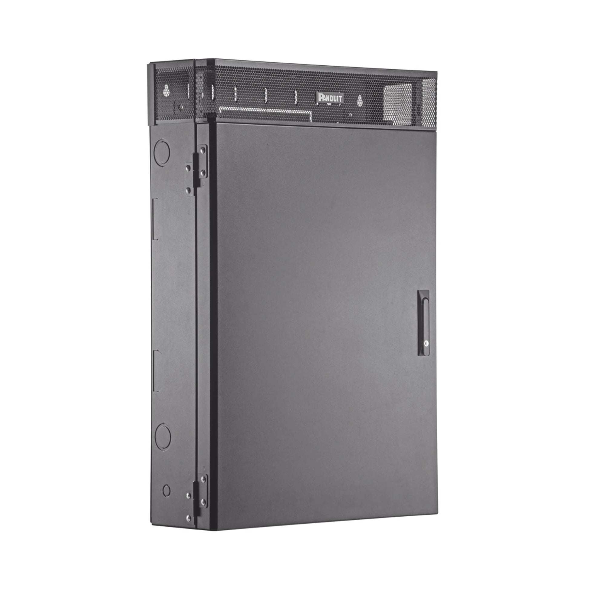 GABINETE DE MONTAJE EN PARED TRUEEDGE?, CON 3 UR PARA EQUIPO ACTIVO Y 3 UR PARA PANELES DE PARCHEO, FABRICADO EN ACERO, COLOR NEGRO-Racks y Gabinetes-PANDUIT-Bsai Seguridad & Controles