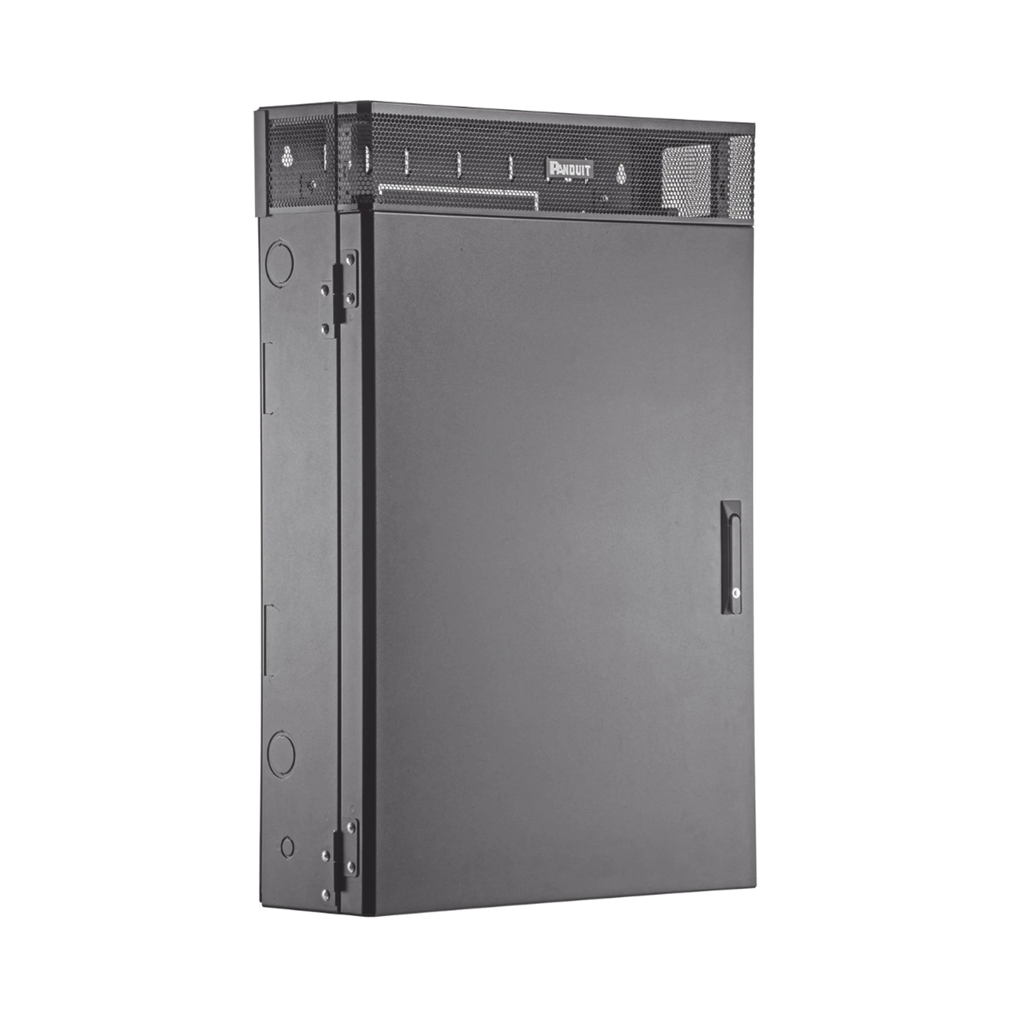 GABINETE DE MONTAJE EN PARED TRUEEDGE?, CON 3 UR PARA EQUIPO ACTIVO Y 3 UR PARA PANELES DE PARCHEO, FABRICADO EN ACERO, COLOR NEGRO-Racks y Gabinetes-PANDUIT-Bsai Seguridad & Controles