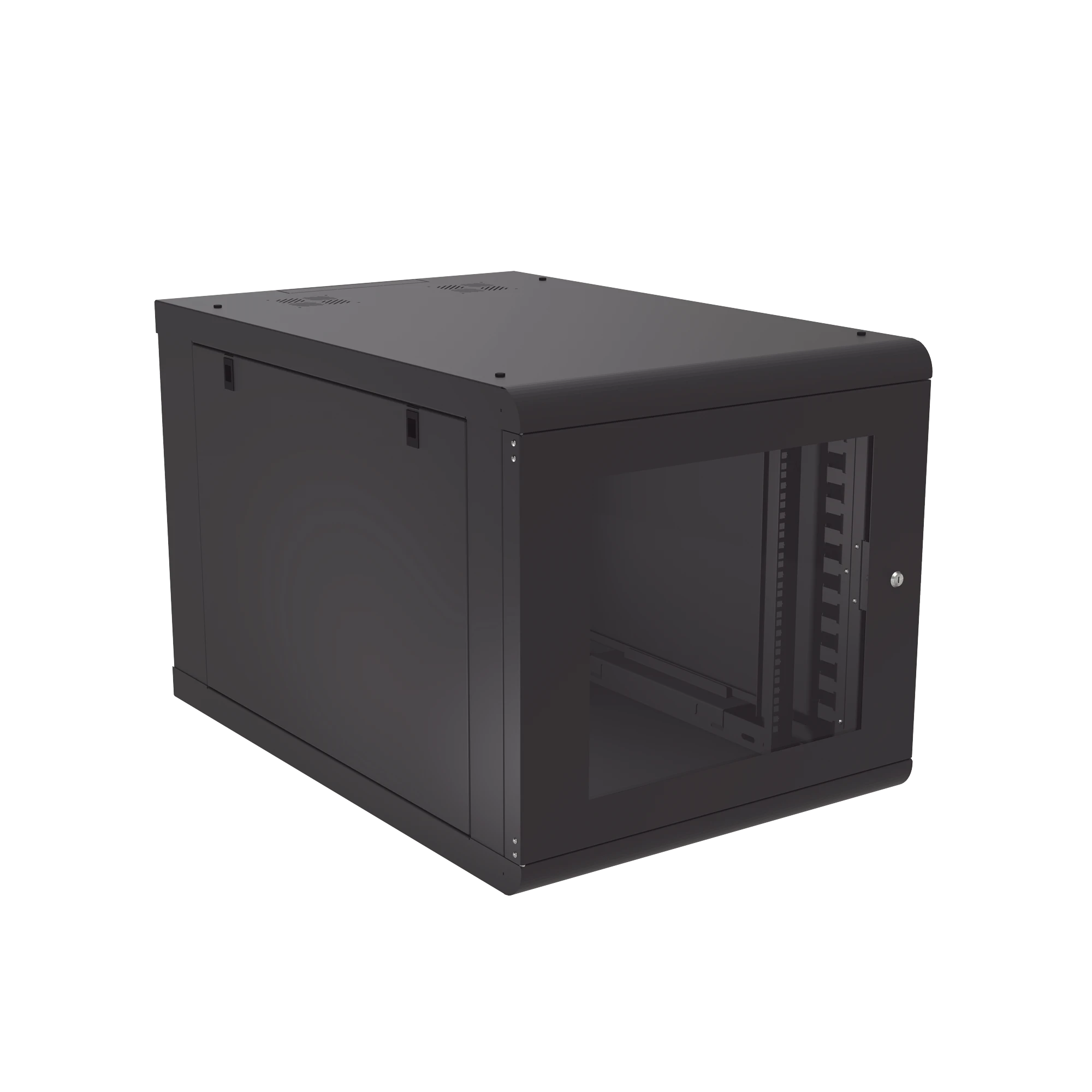 GABINETE DE PARED 12U DE 1027 MM DE PROFUNDIDAD: MÁXIMA PROFUNDIDAD Y PROTECCIÓN EN ACERO REFORZADO, IDEAL PARA UPS Y SERVIDORES DE 19"-Racks y Gabinetes-LINKEDPRO-SR-1912-GN2DG-Bsai Seguridad & Controles