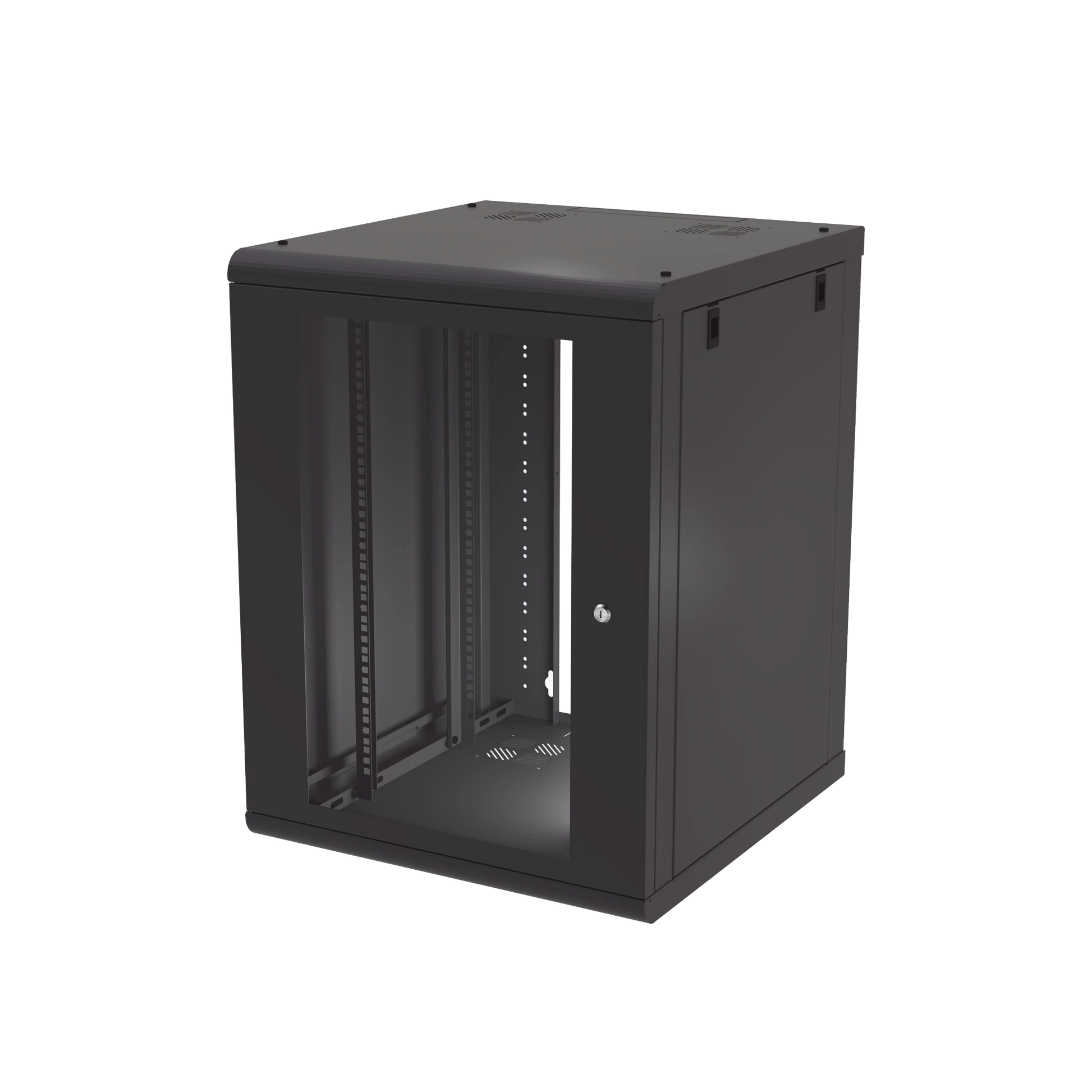 GABINETE DE PARED 12U DE 635 MM DE PROFUNDIDAD, RACK DE 19'' EN ACERO REFORZADO: COMPACTO Y RESISTENTE PARA SOLUCIONES PROFESIONALES-Racks y Gabinetes-LINKEDPRO-SR-1916-GN2G-Bsai Seguridad & Controles