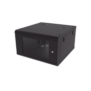 GABINETE DE PARED CON PUERTA DE CRISTAL TEMPLADO, 635 MM DE PROFUNDIDAD, 6U RACK DE 19'', ACERO REFORZADO-Racks y Gabinetes-LINKEDPRO-SR-1906-GN2G-Bsai Seguridad & Controles