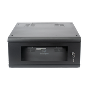 GABINETE DE PARED CON PUERTA DE CRISTAL TEMPLADO, 635MM DE PROFUNDIDAD, 4U RACK DE 19'', ACERO REFORZADO-Racks y Gabinetes-LINKEDPRO-SR-1904-GN2G-Bsai Seguridad & Controles