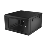 GABINETE DE PARED CON PUERTA PERFORADA, 635MM DE PROFUNDIDAD, 6U RACK DE 19'', ACERO REFORZADO-Racks y Gabinetes-LINKEDPRO-SR-1906-GN2P-Bsai Seguridad & Controles