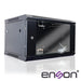 GABINETE DE PARED ENSON ENS-RKGB6U 6UR PUERTA FRONTAL DE CRISTAL TEMPLADO CON CERRADURA DE SEGURIDAD RANURAS DE VENTILACION EN LA PARTE SUPERIOR PARA 2 VENTILADORES DE 11 CM ENSAMBLADO 600X450X368MM-Racks y Gabinetes-ENSON-ENS-RKGB6U-Bsai Seguridad & Controles